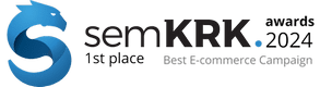semKRK awards 2024 1st Place Best E-commerce Campaign