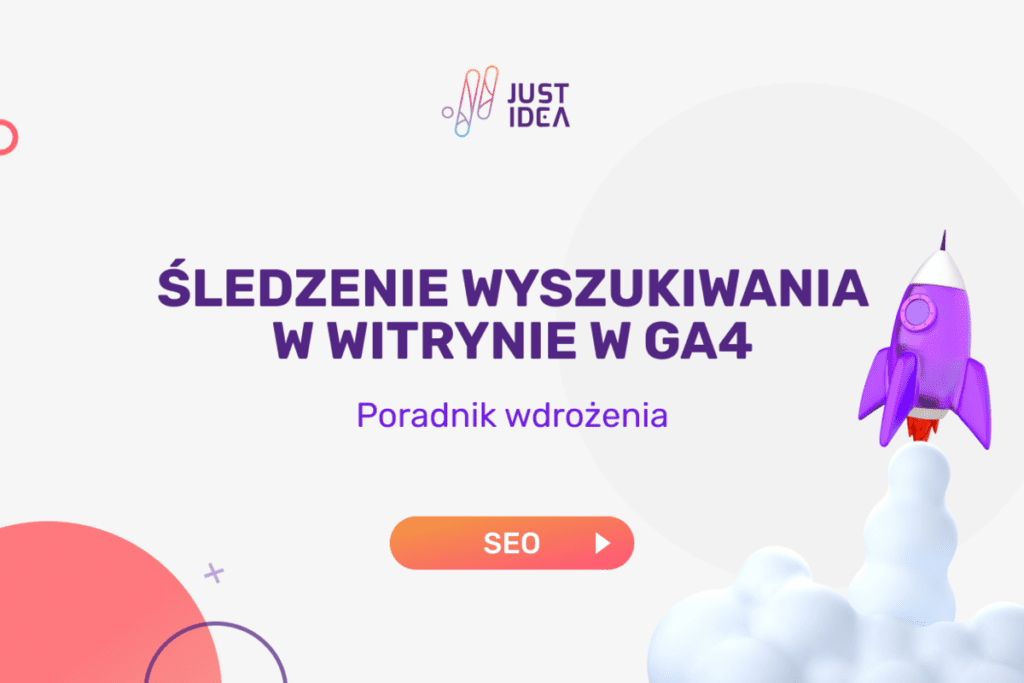 Konfiguracja raportu wyników wyszukiwarki wewnętrznej w Google Analytics 4