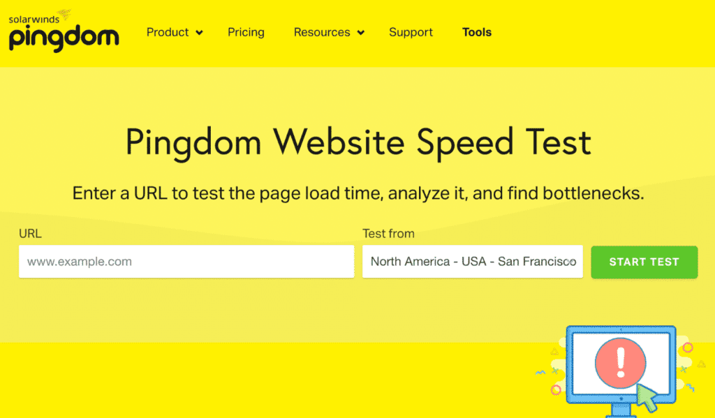 pingdom website speed test a szybkość ładowania