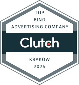 Clutch top bing advertising company Kraków 2024