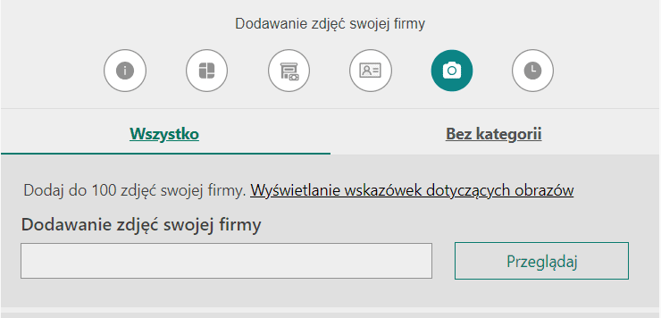 pozycjonowanie wizytowki Bing