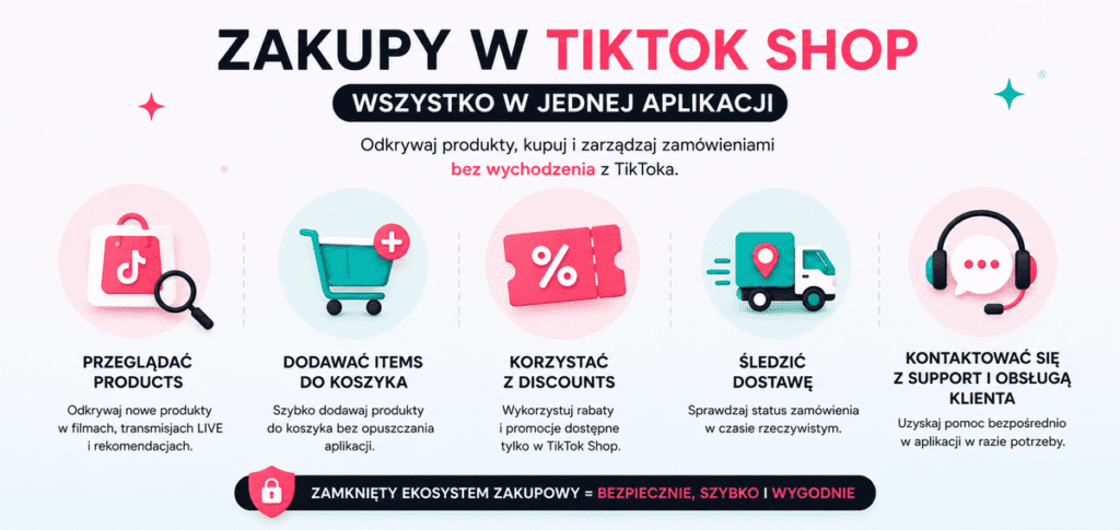 Jak działa TikTok Shop od strony użytkownika?