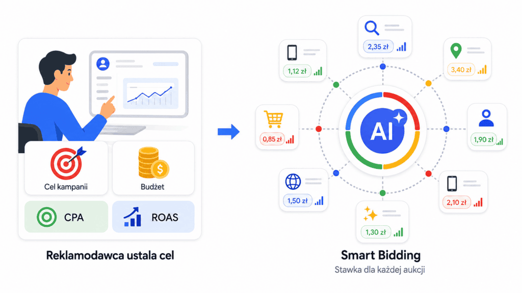 automatyzacja kampanii w Google Ads Na czym opiera się automatyzacja kampanii w Google Ads?